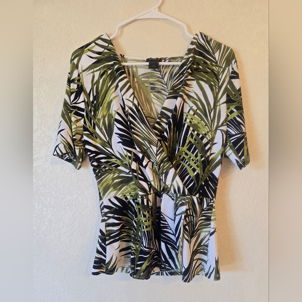 Ann Taylor floral blouse